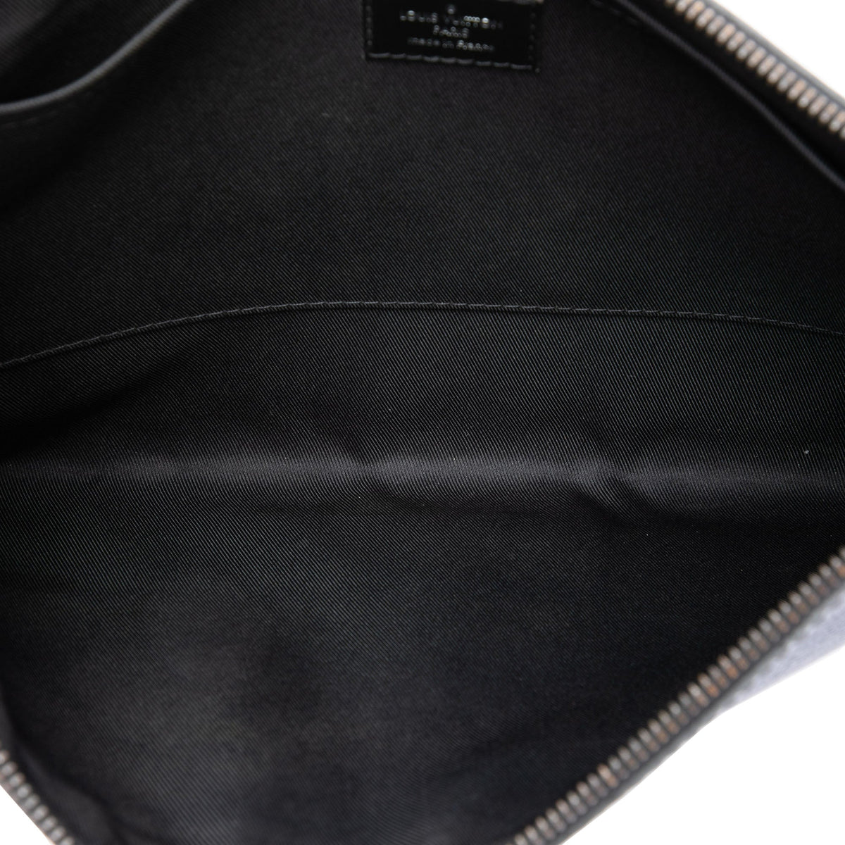 Louis Vuitton Monogram Eclipse Discovery Pochette GM — Black