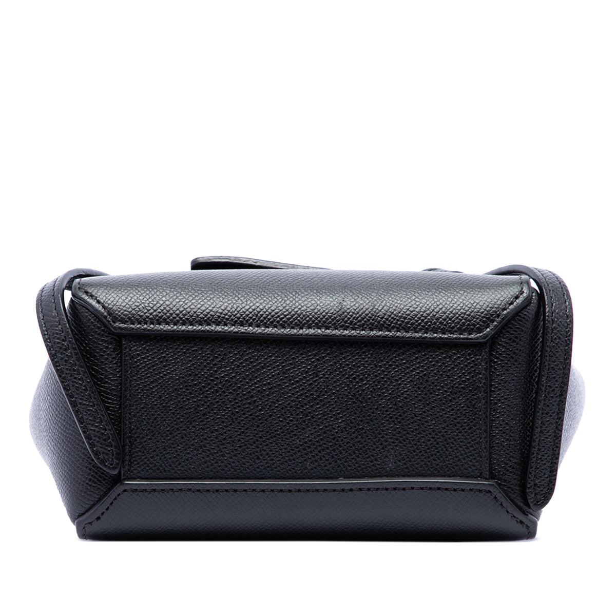 Celine Pico Grained Calfskin Belt Bag — Black