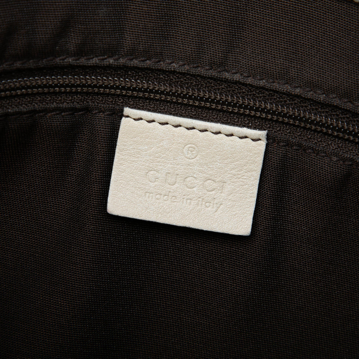 Gucci GG Canvas Crossbody — Beige
