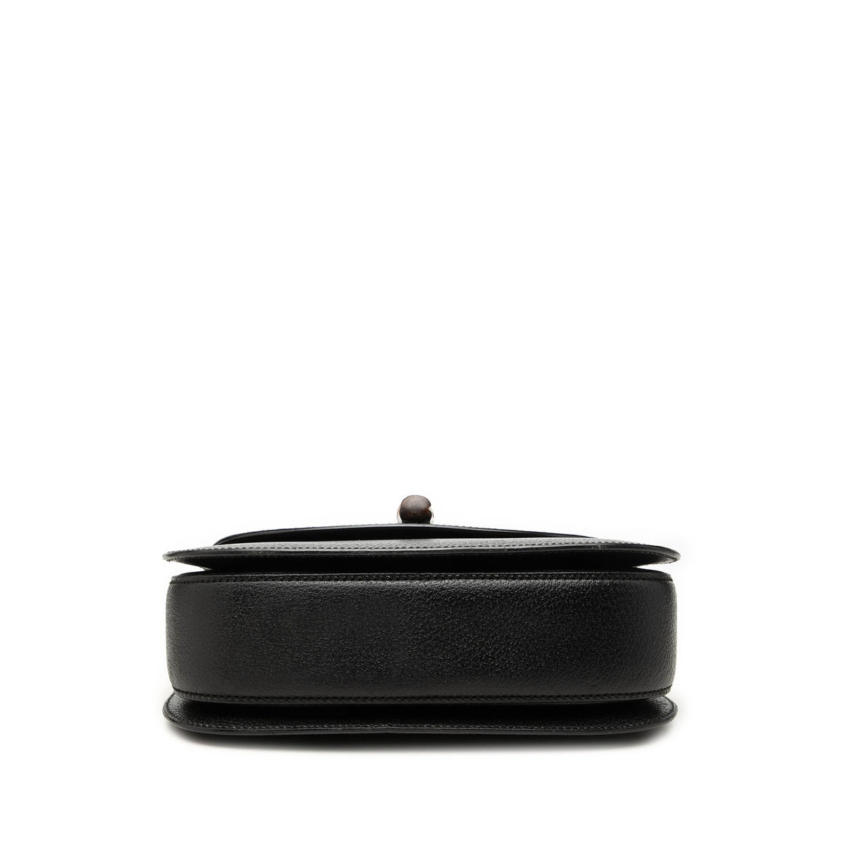 Gucci Grained Calfskin Bamboo Night — Black