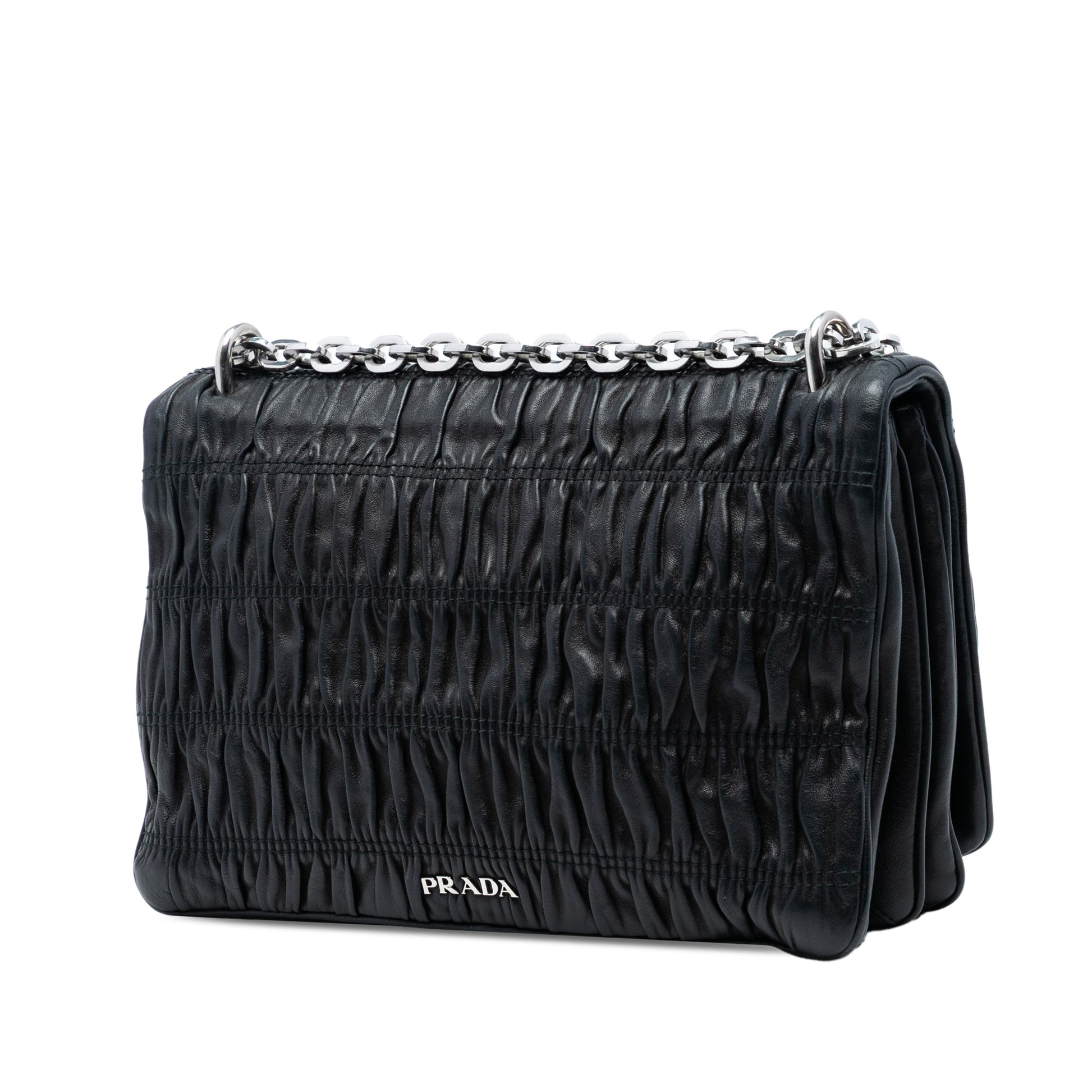 Prada Nappa Gaufre Shoulder Bag
