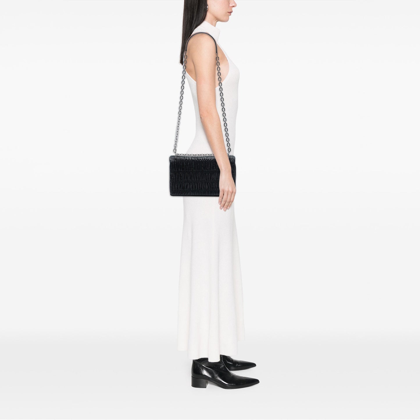 Prada Nappa Gaufre Shoulder Bag