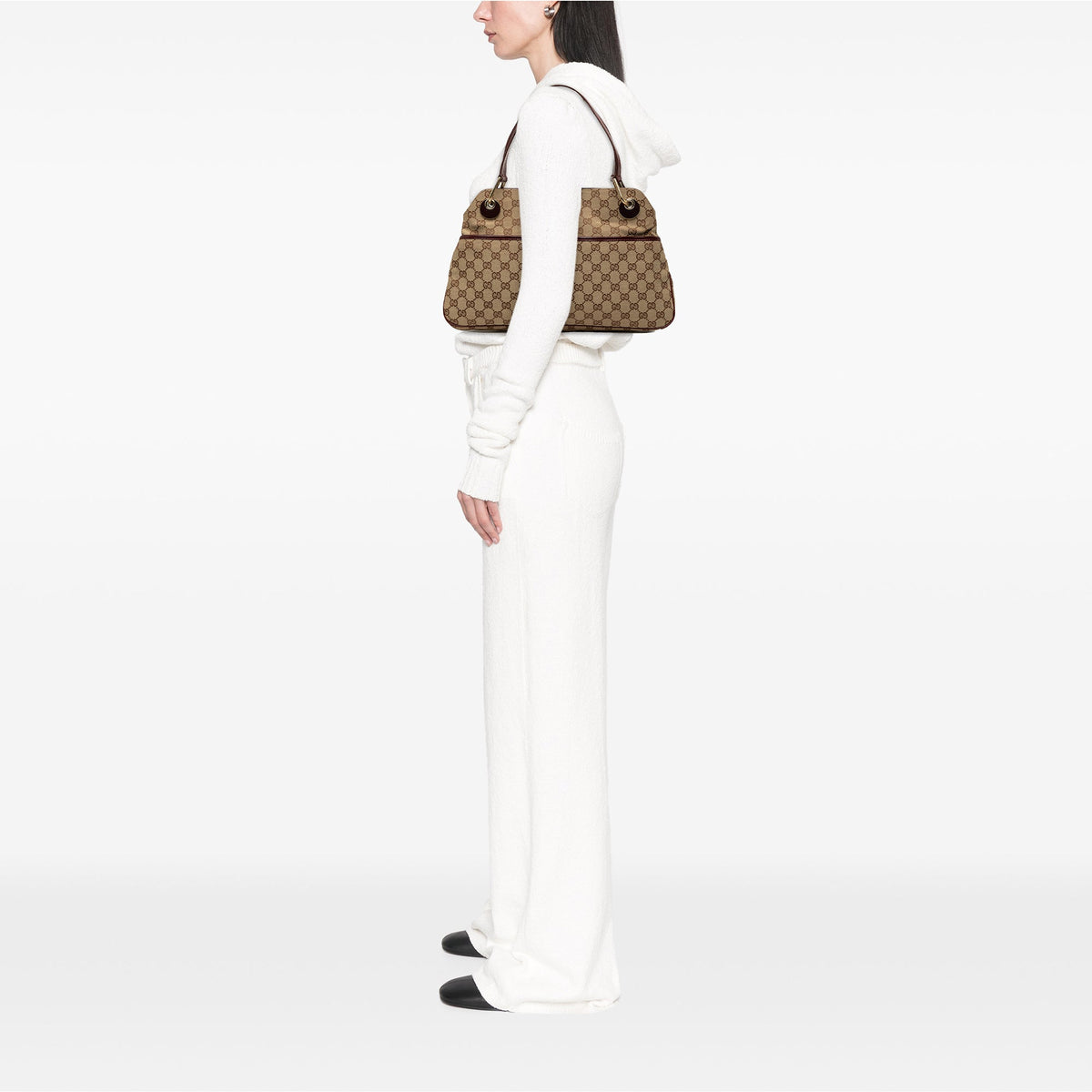 Gucci GG Canvas Eclipse Shoulder Bag