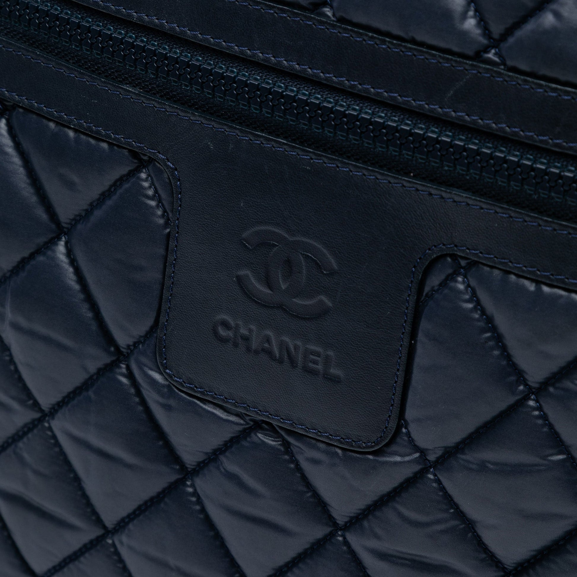 Chanel Quilted Nylon Coco Cocoon Hobo