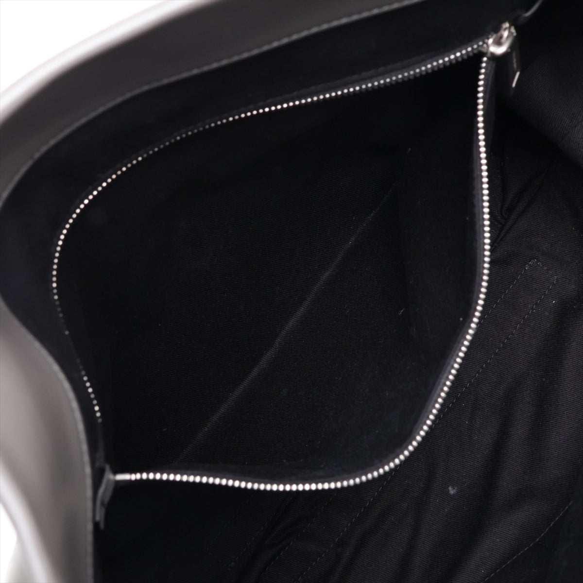 Ferragamo Leather Tote — Gray