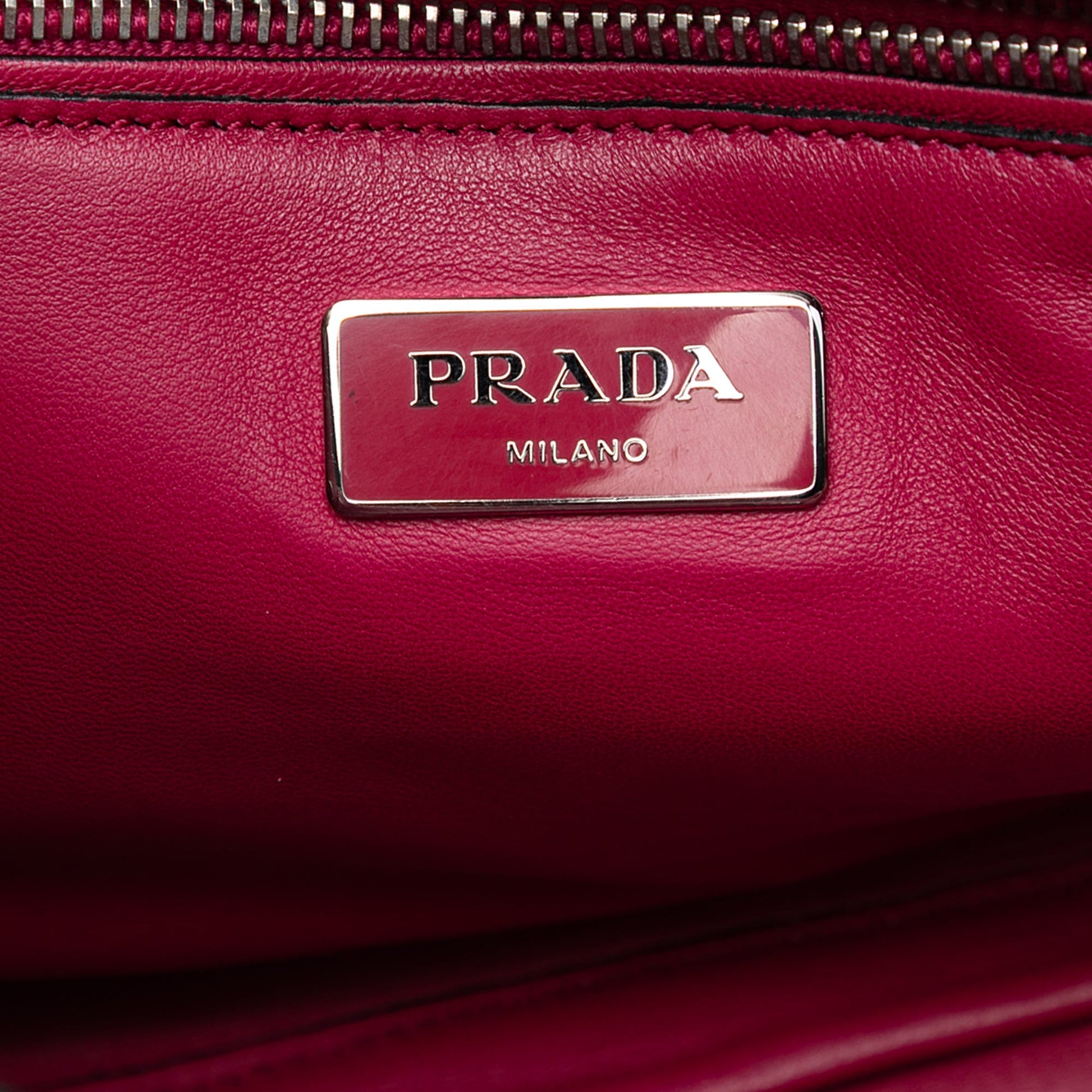 Prada Small Scamosciato Twin Pocket Satchel