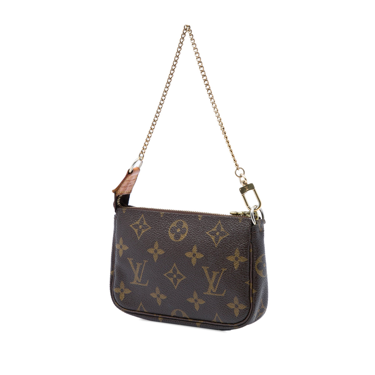 Louis Vuitton Monogram Trunks and Bags Mini Pochette Accessoires — Brown