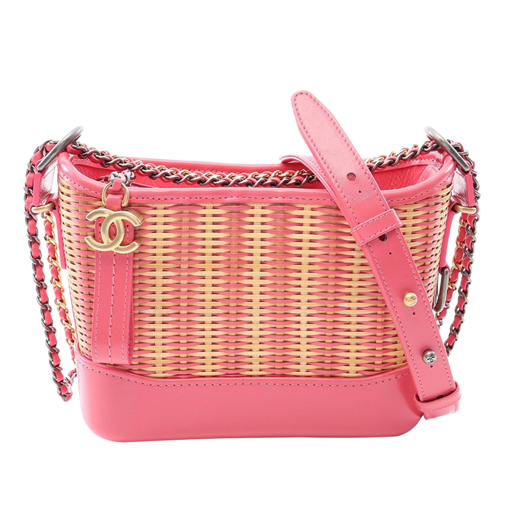 Chanel Small Rattan Gabrielle Crossbody