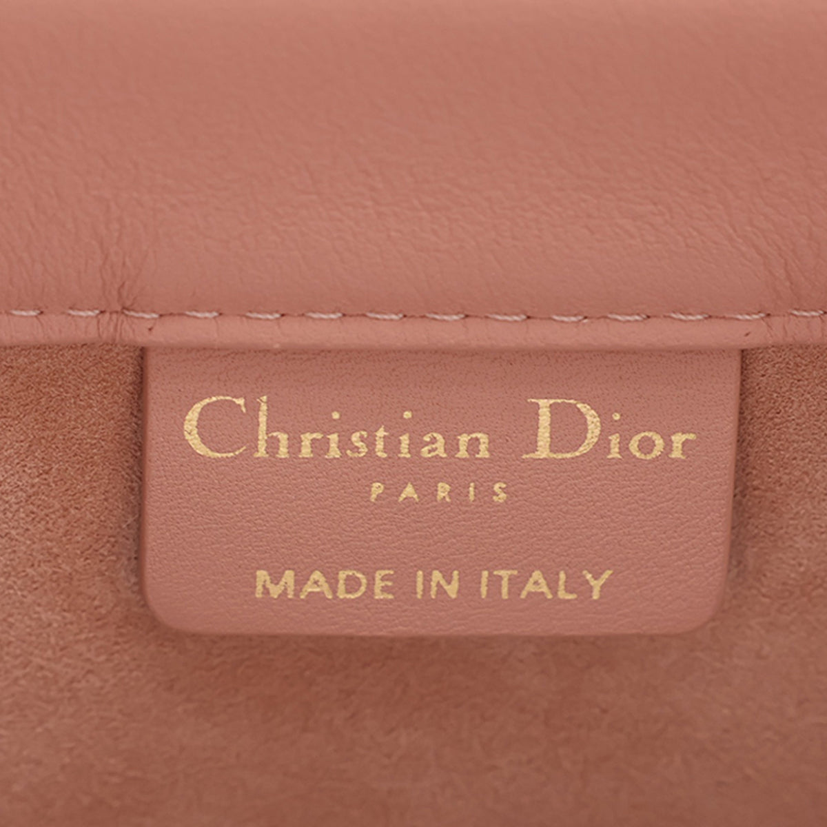 Dior Medium Embossed Book Tote — Pink