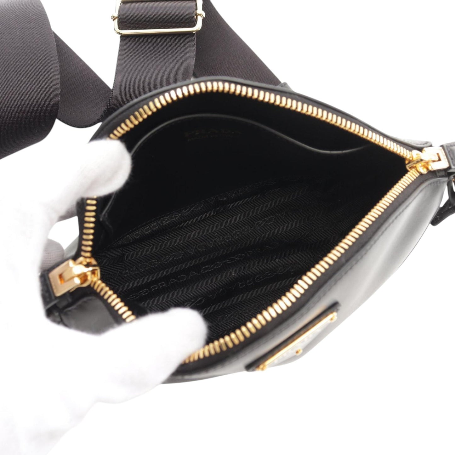 Prada City Calf Crossbody Bag