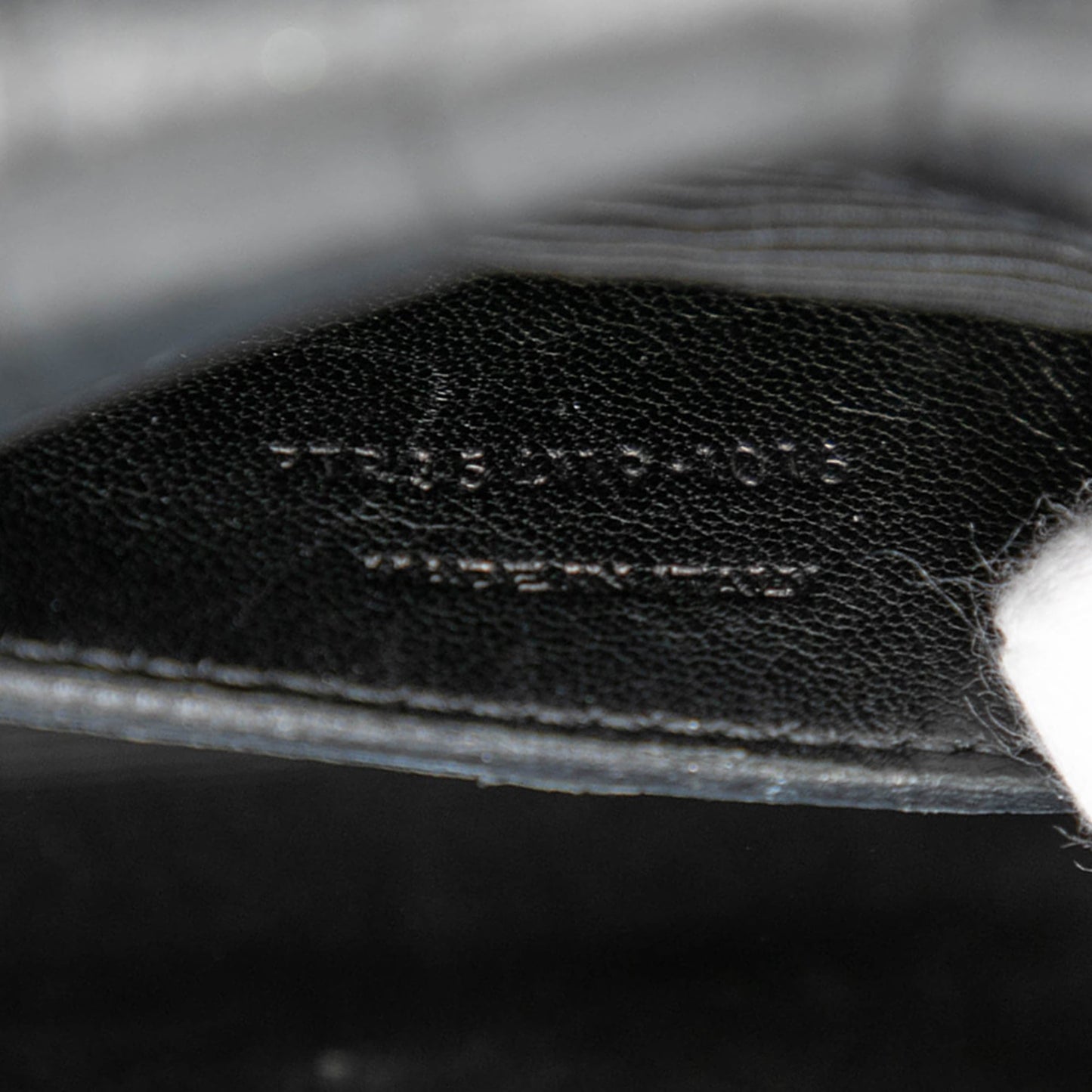Saint Laurent Medium Croc Embossed Leather Monogram Kate Tassel Crossbody