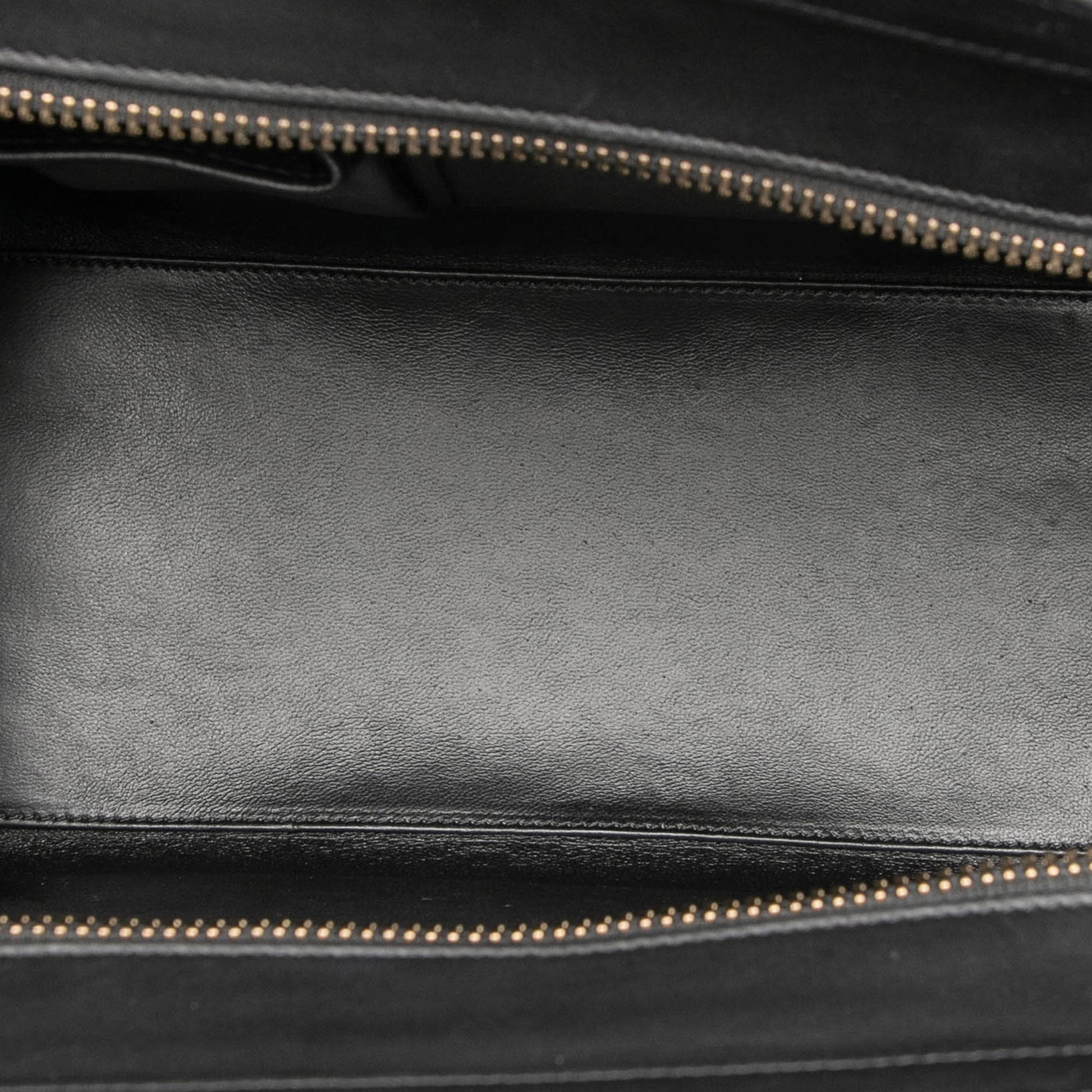Celine Micro Tricolor Leather Luggage Tote
