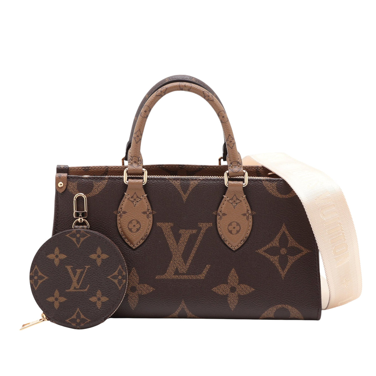 Louis Vuitton Monogram Reverse OnTheGo East West — Brown