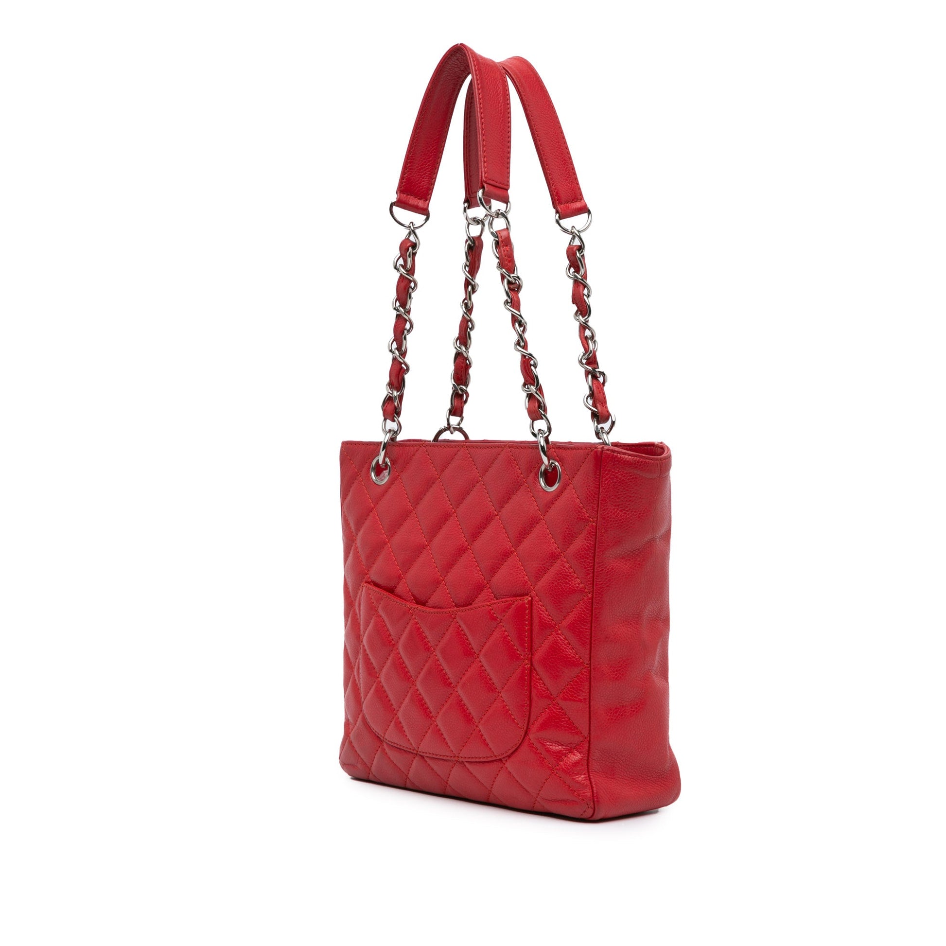 Chanel Caviar Petite Shopping Tote