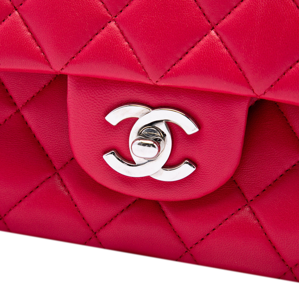 Chanel Medium Classic Iridescent Lambskin Double Flap