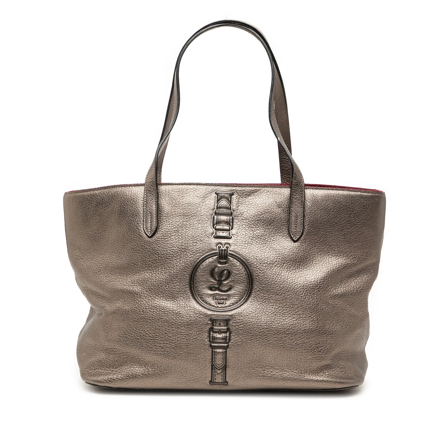 LOEWE Metallic Leather Tote