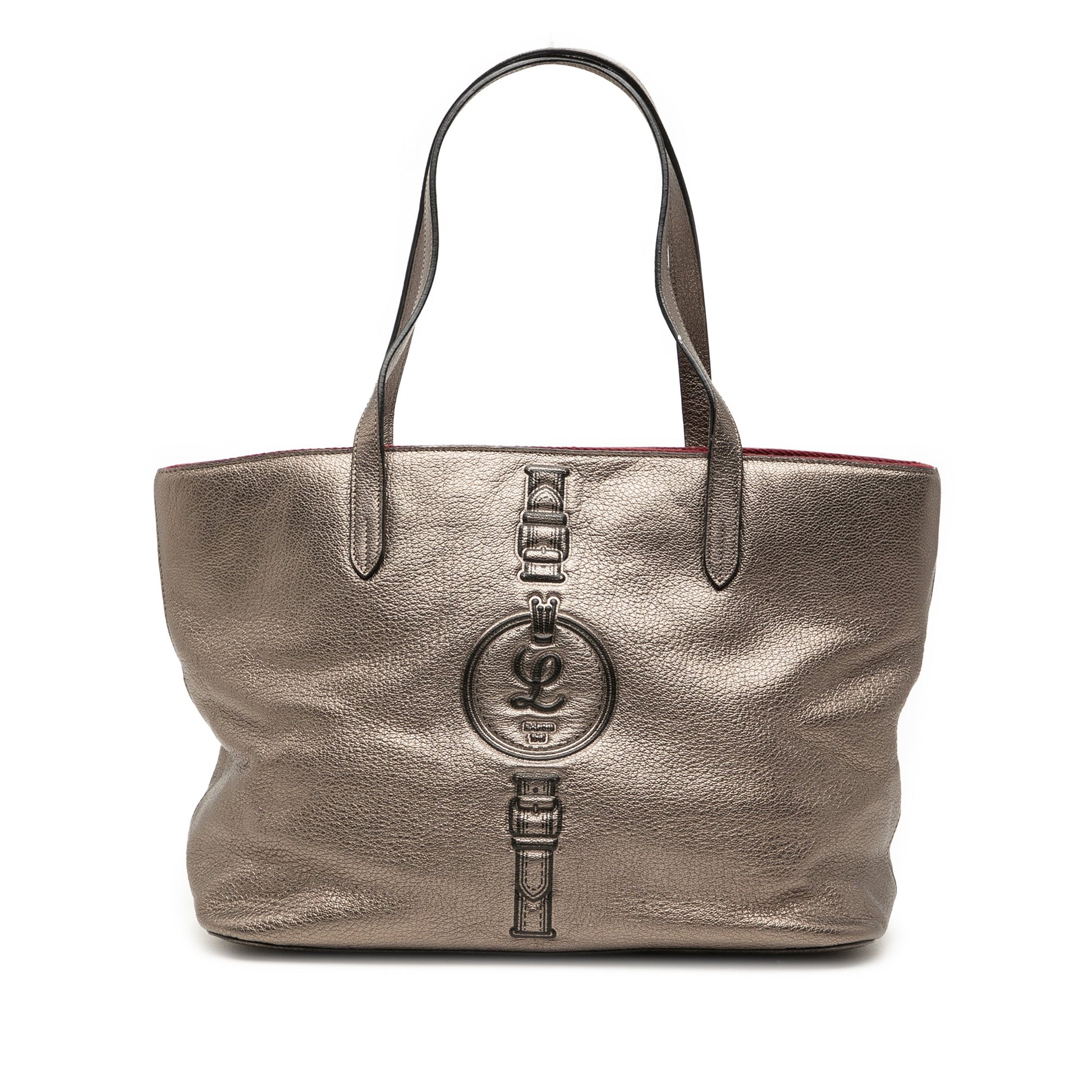 LOEWE Metallic Leather Tote