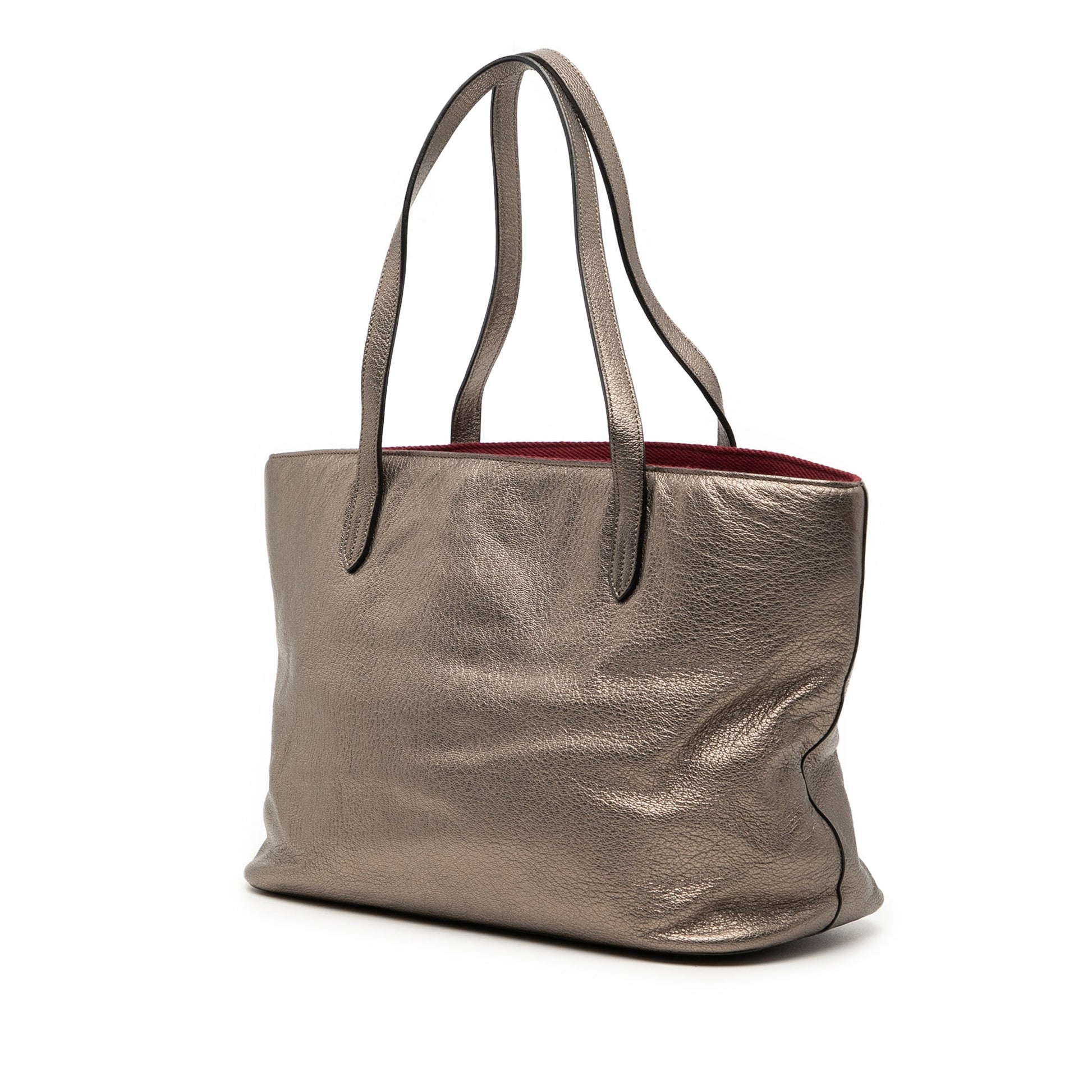 LOEWE Metallic Leather Tote