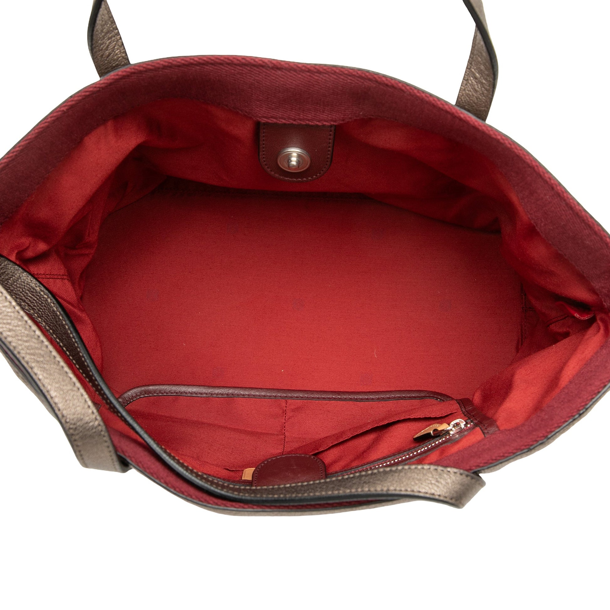 LOEWE Metallic Leather Tote