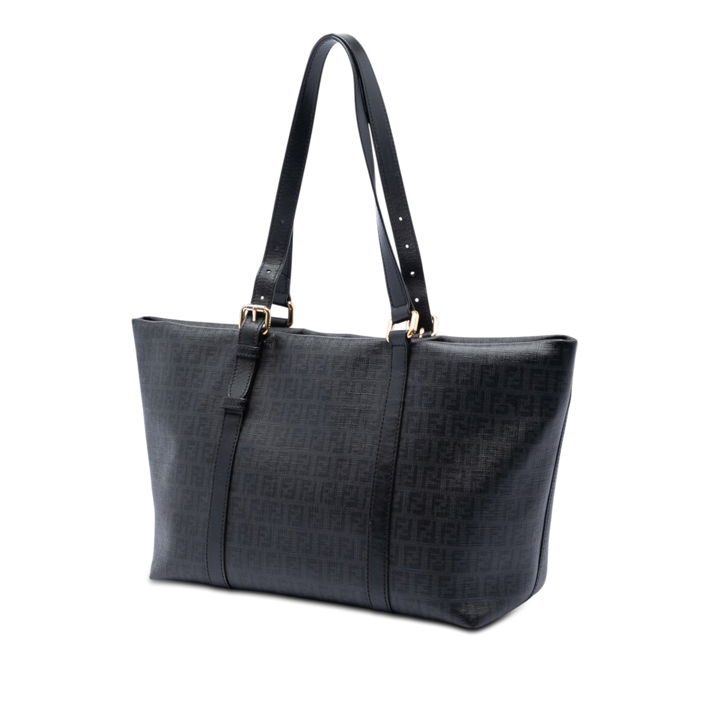 Fendi Zucchino Coated Canvas Superstar Tote