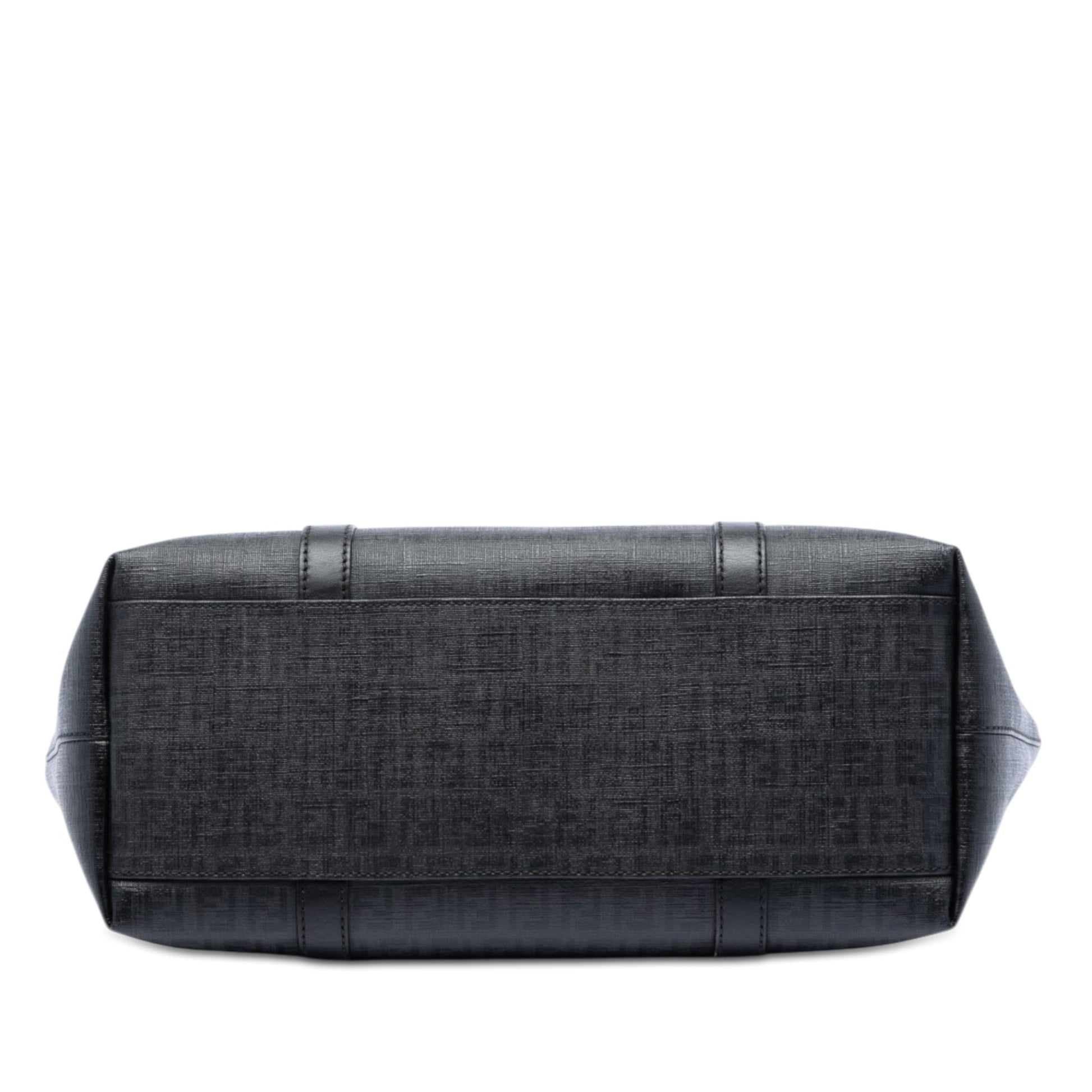 Fendi Zucchino Coated Canvas Superstar Tote