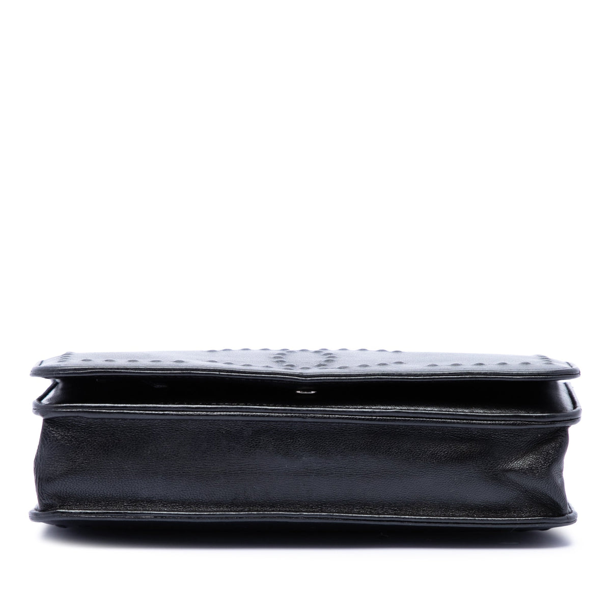 Chanel CC Embossed Lambskin Wallet on Chain