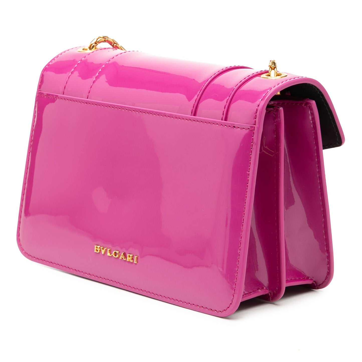 Bvlgari Patent Serpenti Forever Crossbody