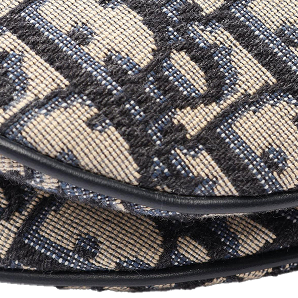 Dior Oblique Canvas Saddle Bag