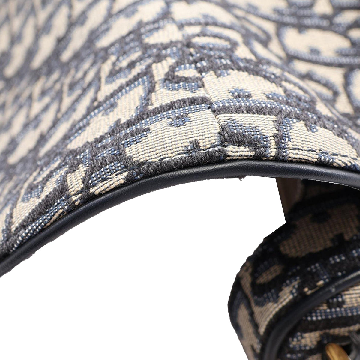 Dior Oblique Canvas Saddle Bag