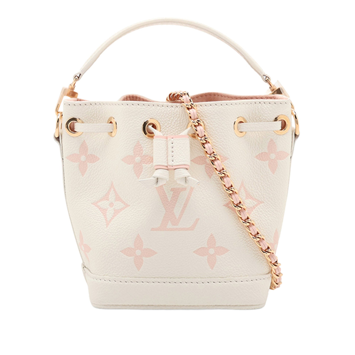 Louis Vuitton Bicolor Monogram Empreinte Nano Noe