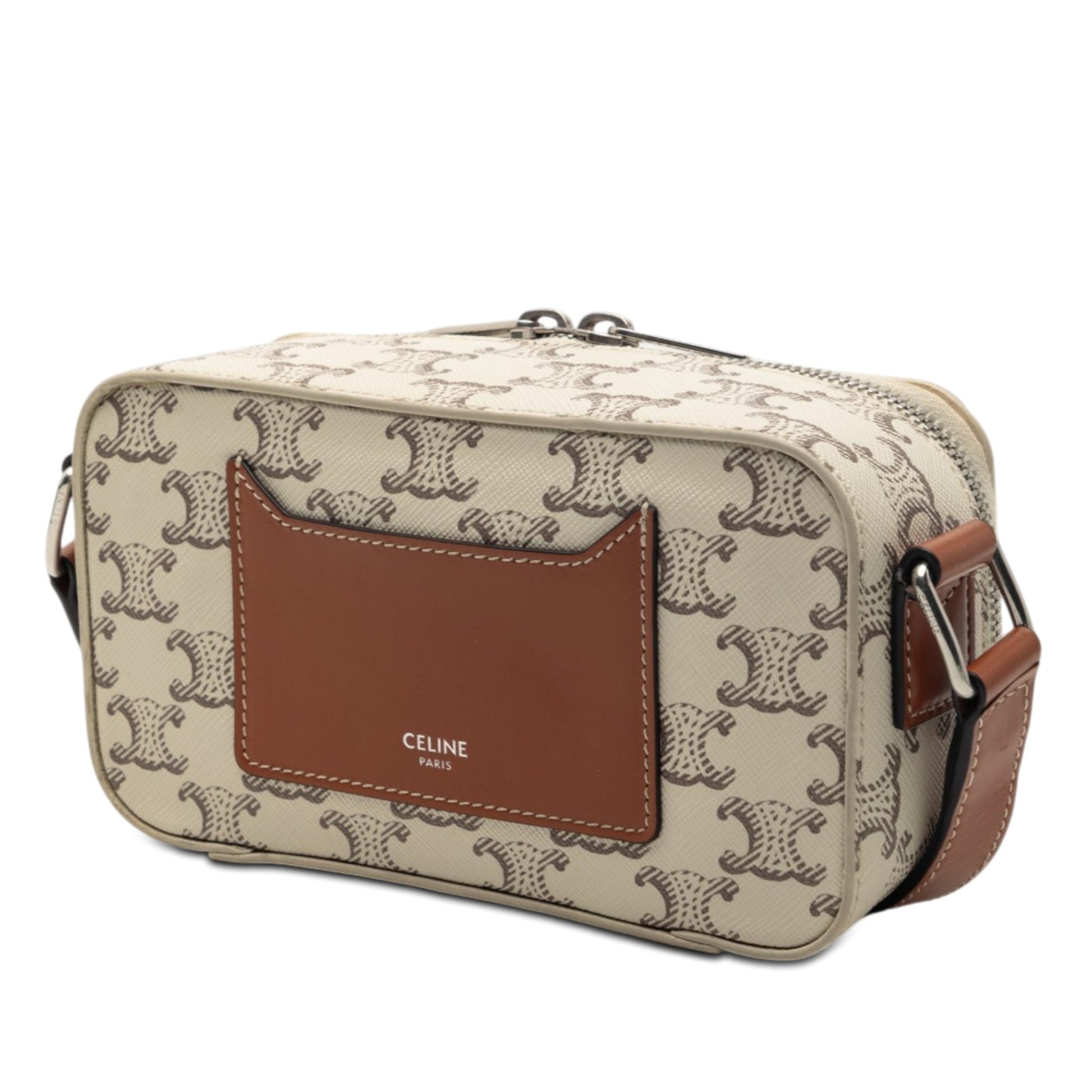 Mini Triomphe Coated Canvas Camera Bag