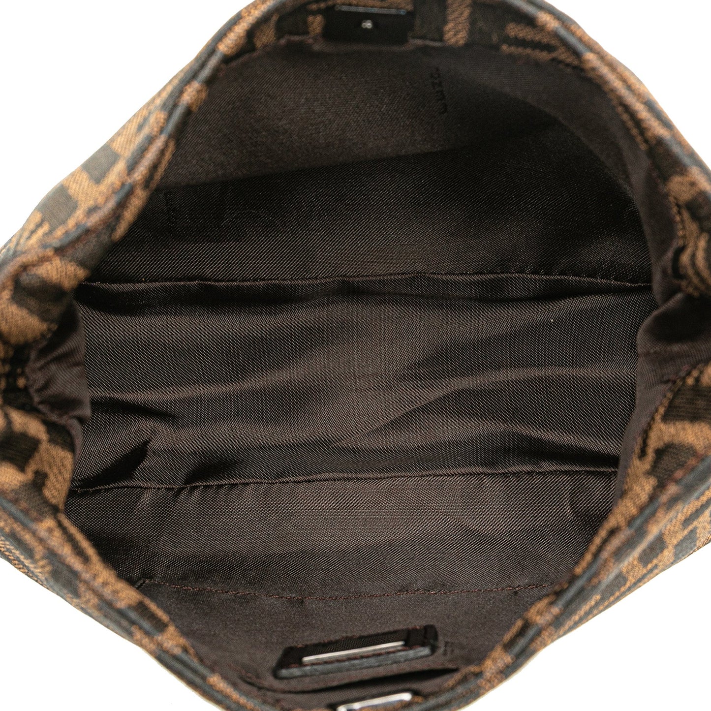 Fendi Zucca Canvas Shoulder Bag