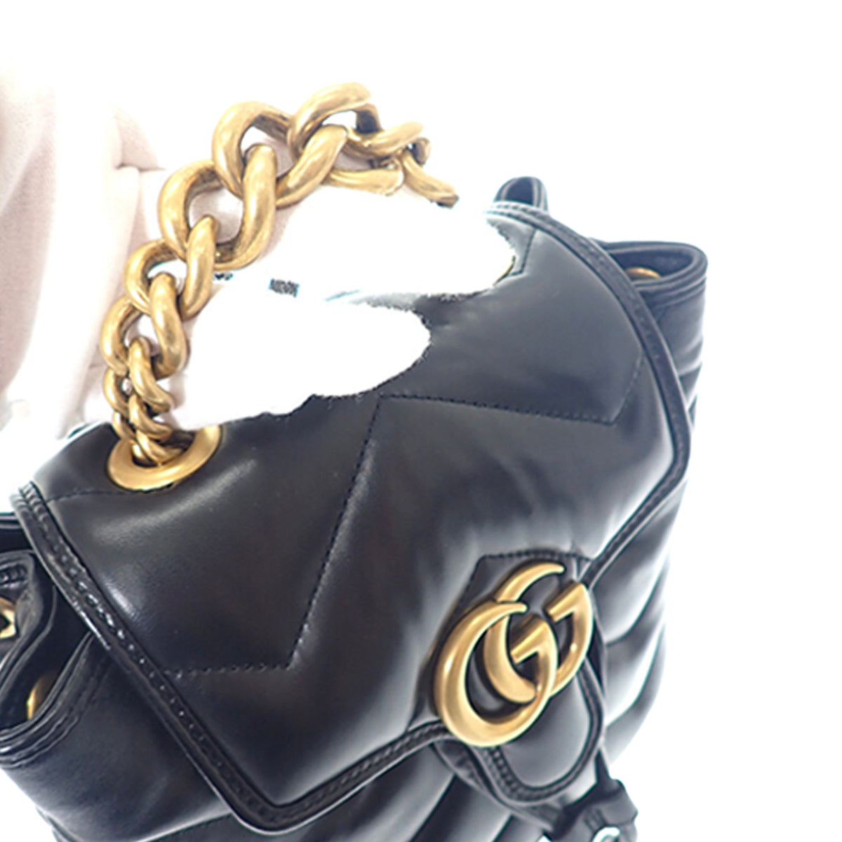 Gucci GG Marmont Matelasse Calfskin Backpack
