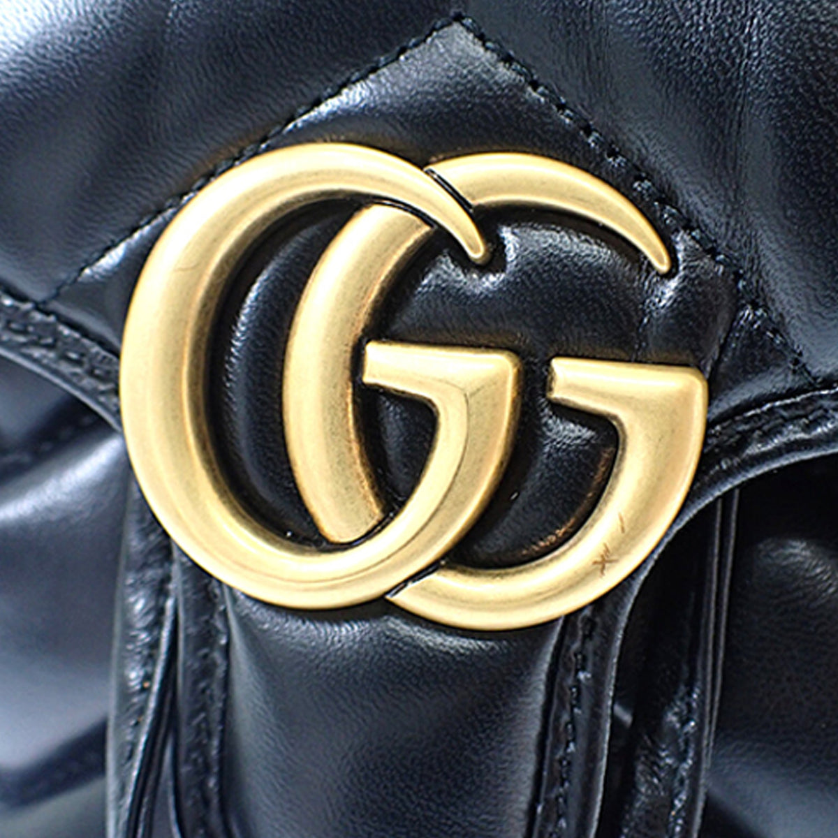 Gucci GG Marmont Matelasse Calfskin Backpack