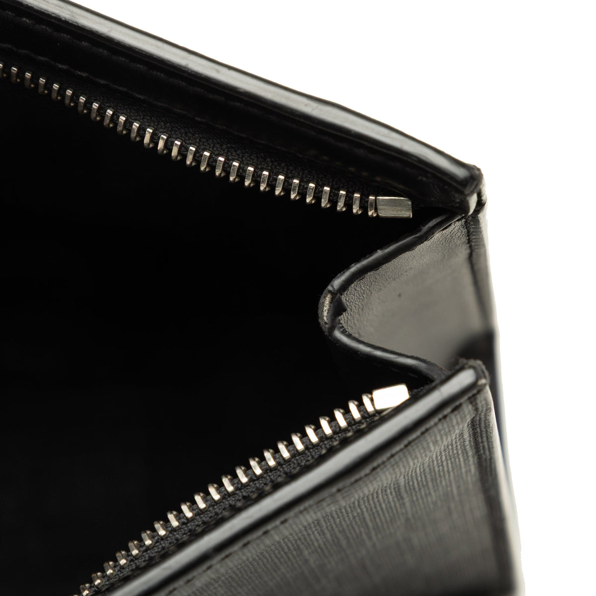Gucci GG Supreme Web Clutch — Black