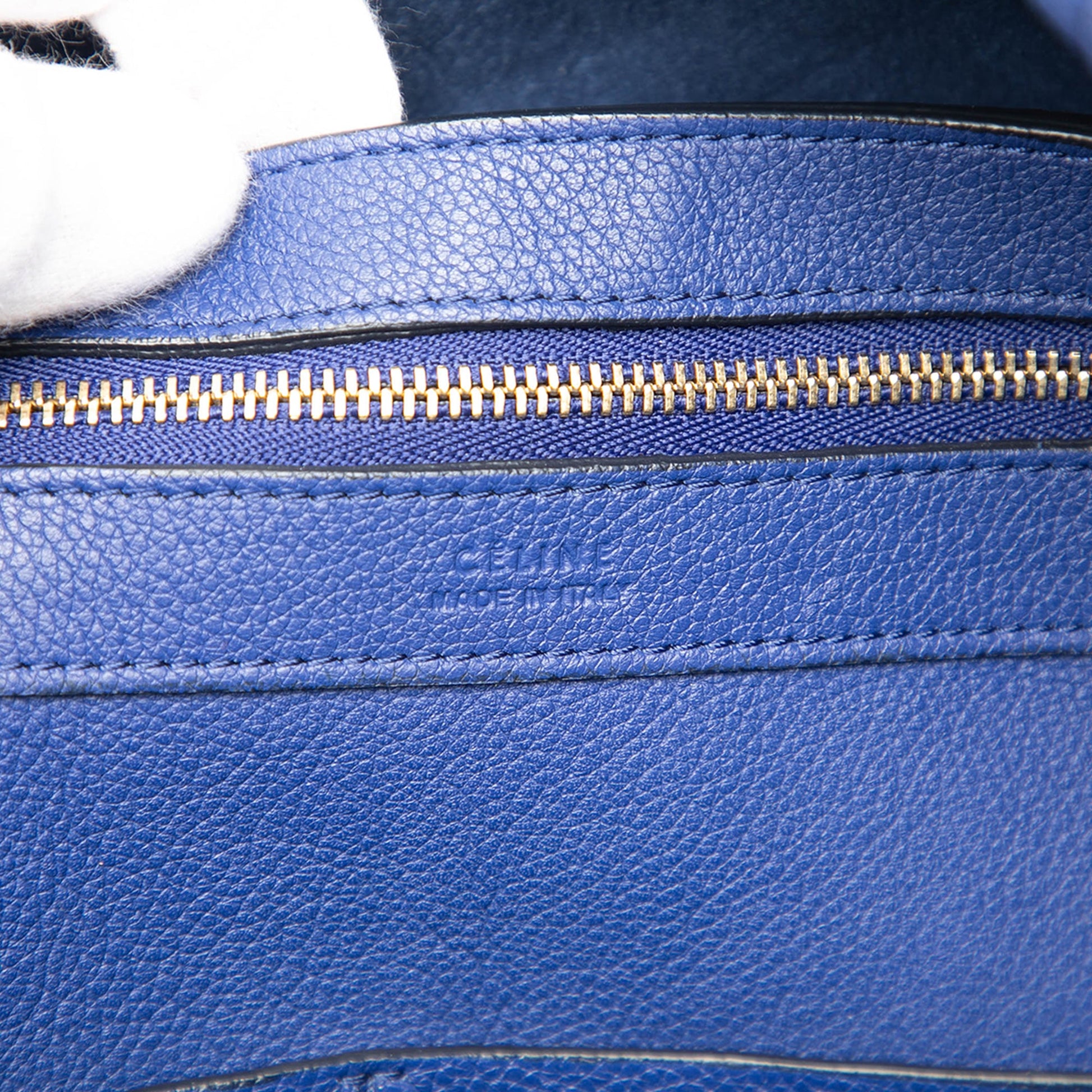 Celine Small Leather Phantom Cabas Tote