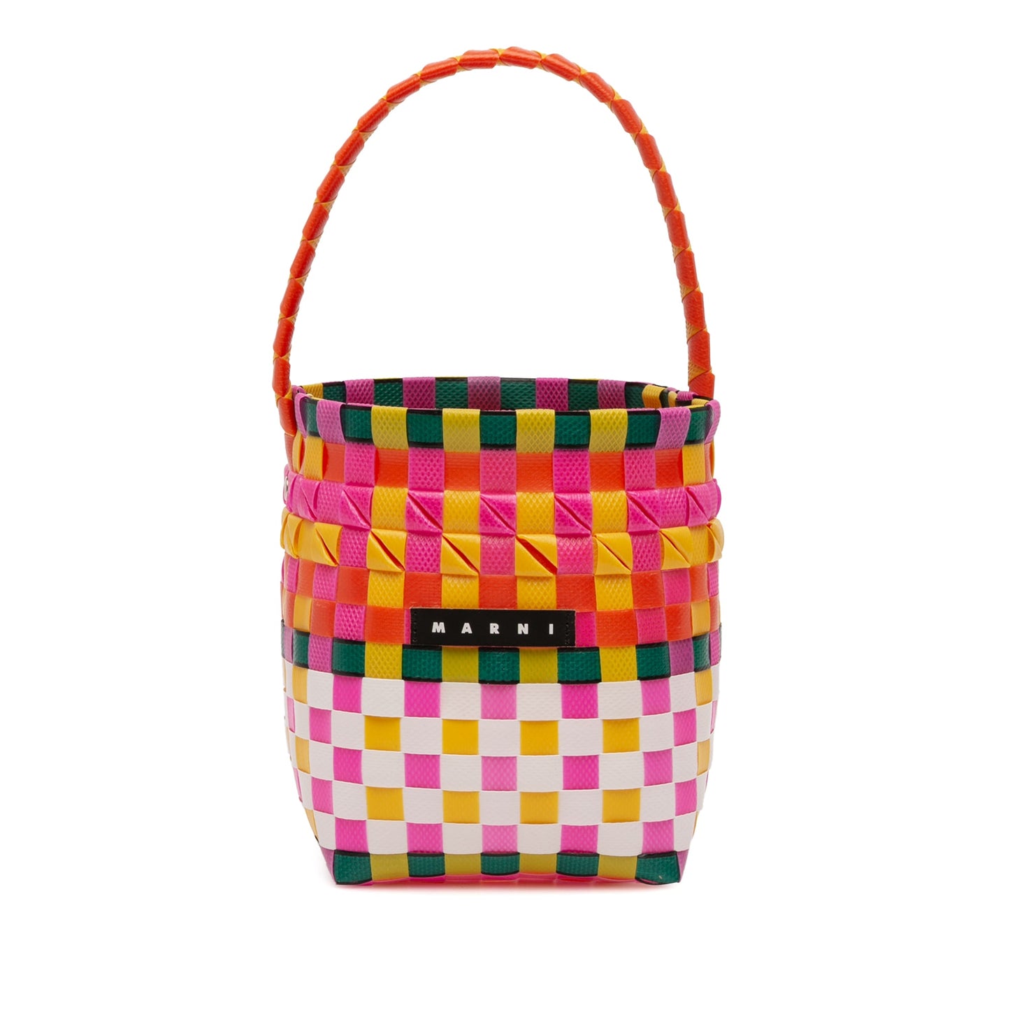 Marni Woven Plastic Basket Bag