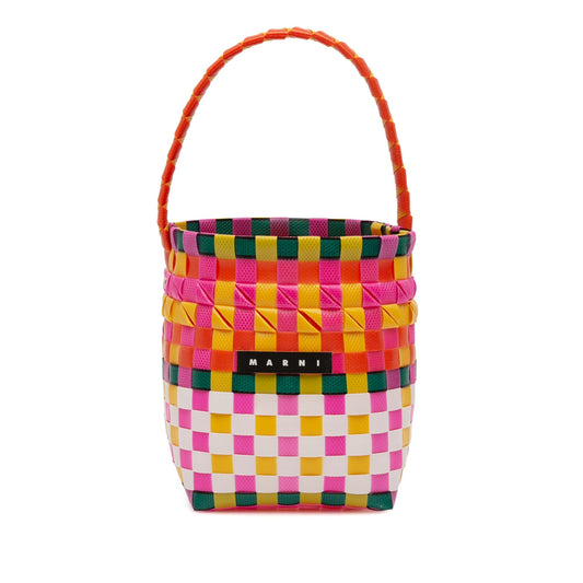 Marni Woven Plastic Basket Bag