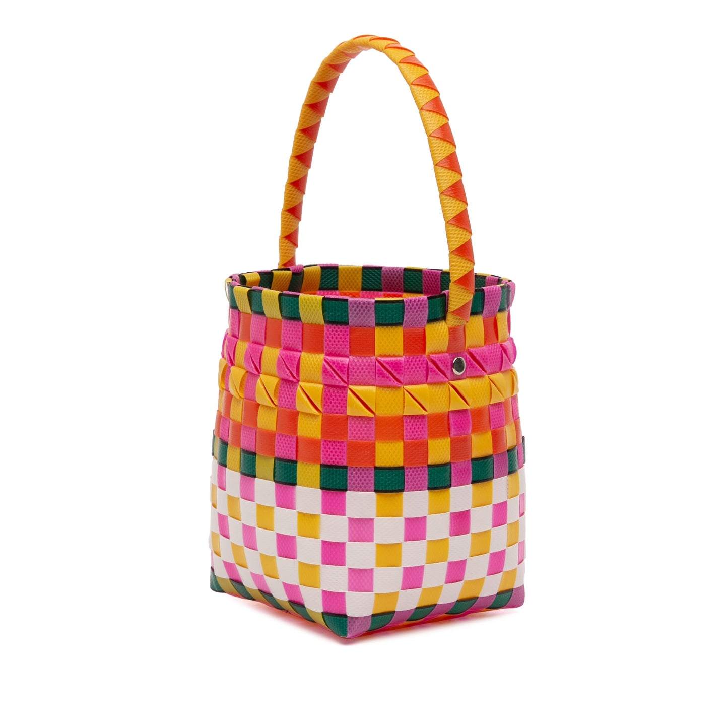 Marni Woven Plastic Basket Bag
