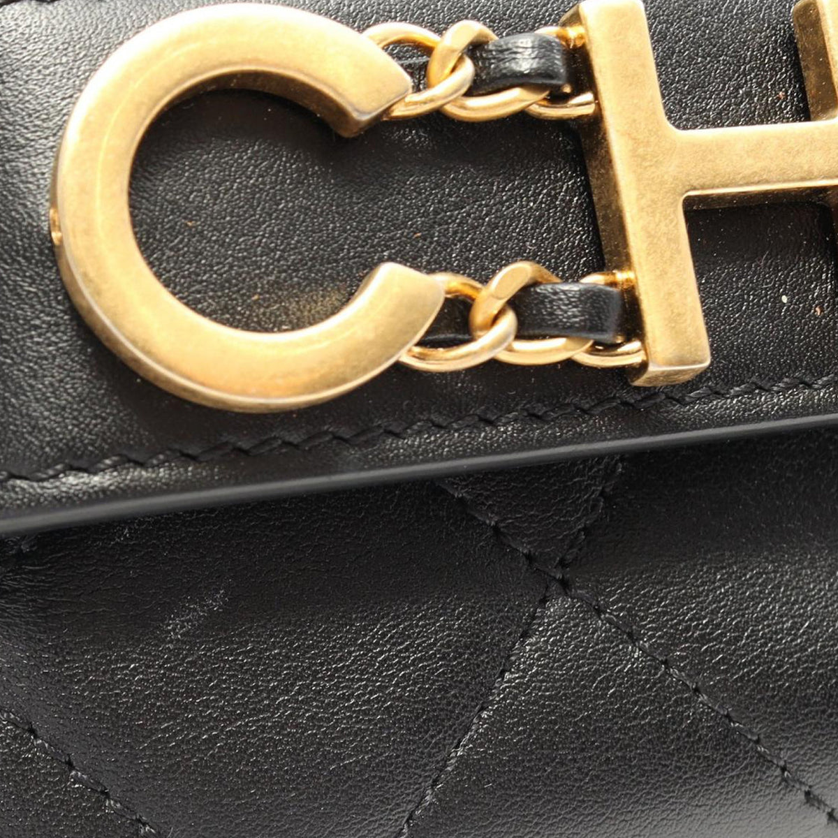 Chanel Small Quilted Lambskin Enchained Flap
