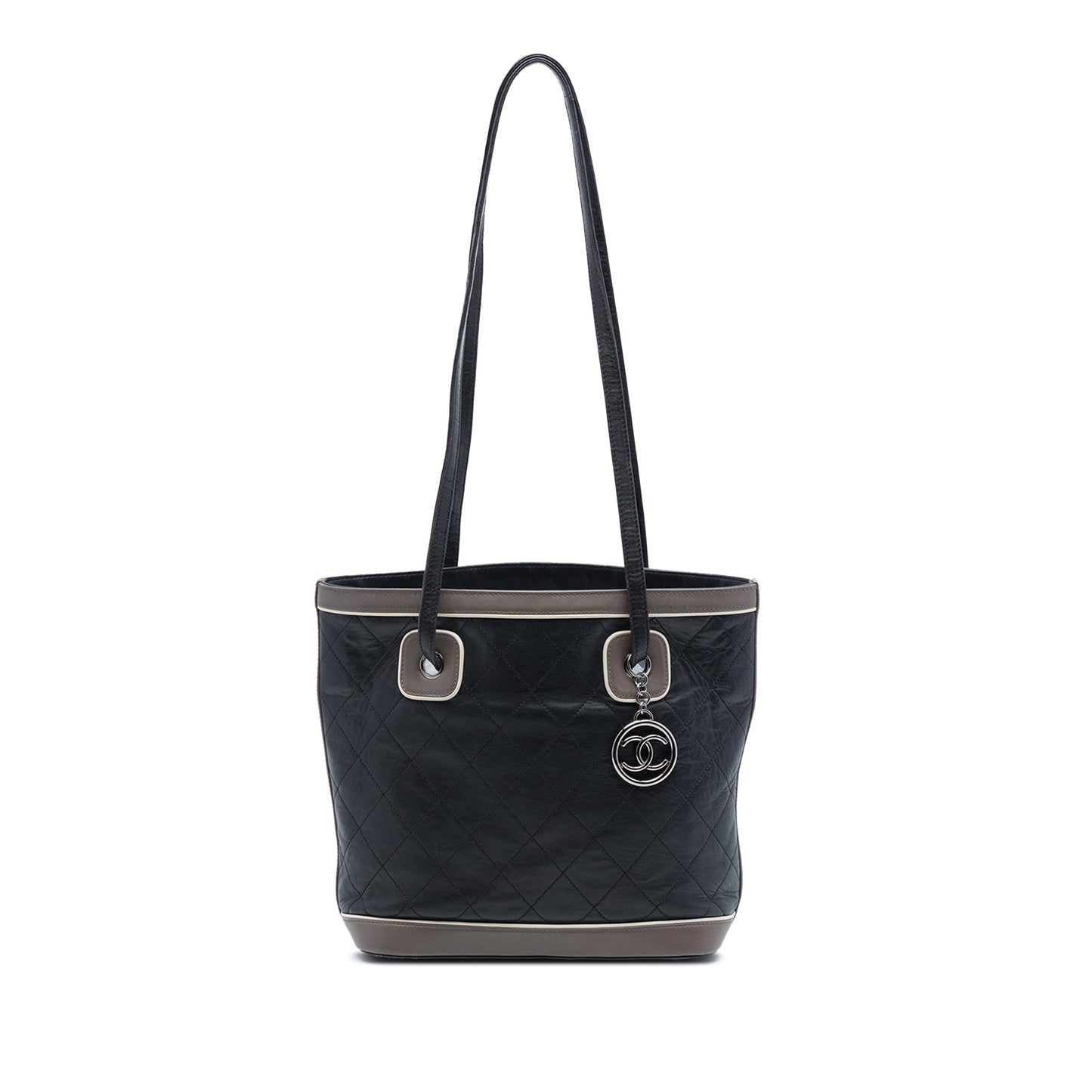 Chanel CC Quilted Lambskin Country Club Tote