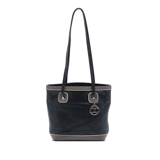 Chanel CC Quilted Lambskin Country Club Tote