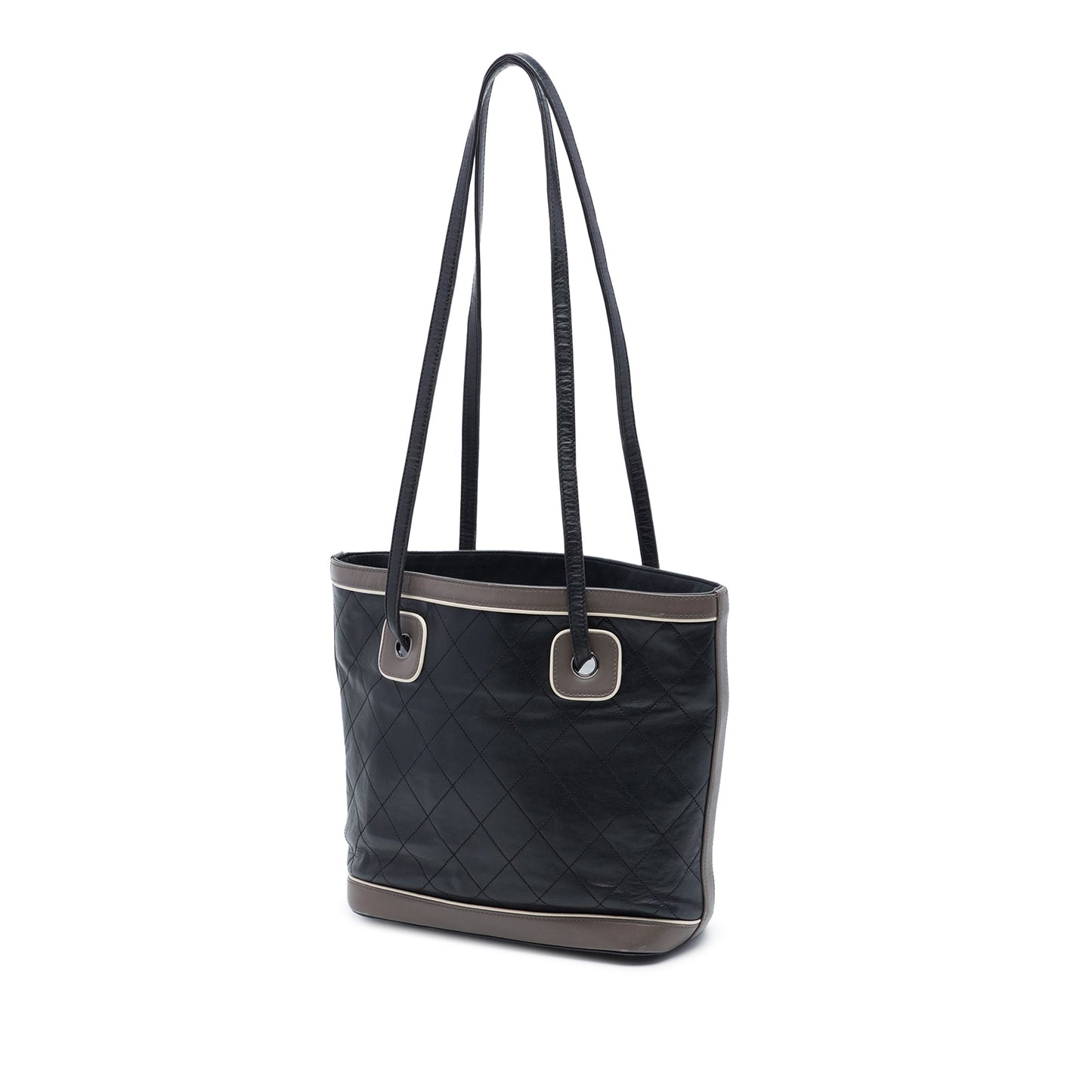 Chanel CC Quilted Lambskin Country Club Tote
