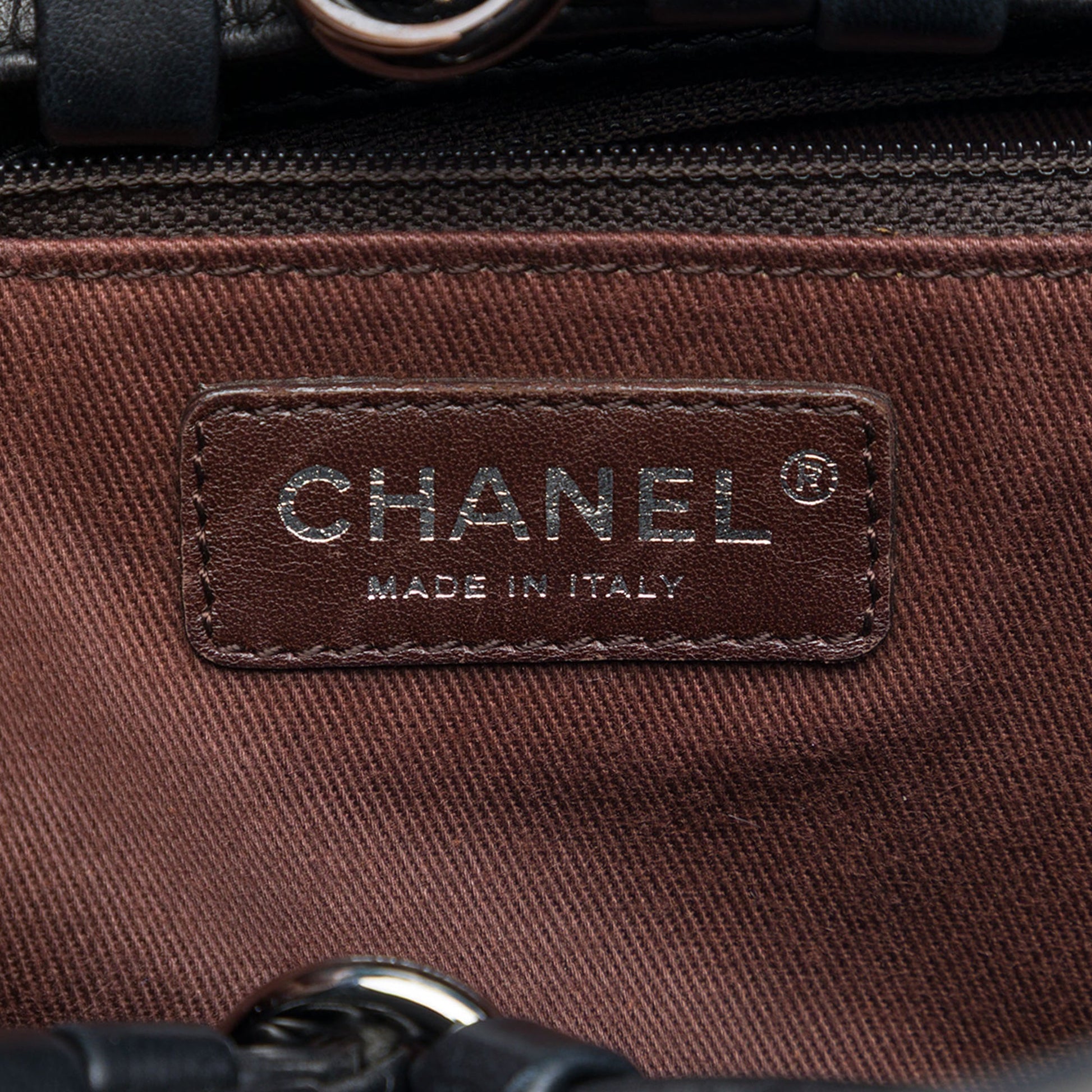 Chanel CC Quilted Lambskin Country Club Tote