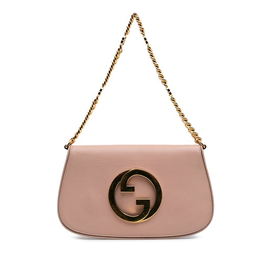Gucci Calfskin Blondie Chain Satchel