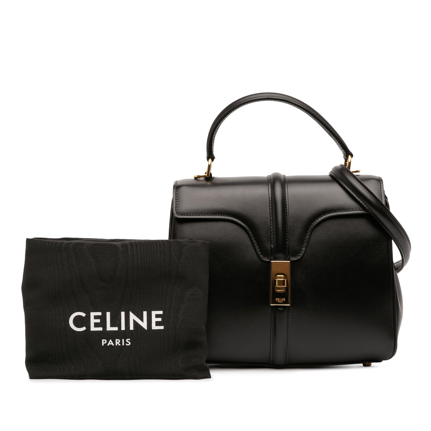 Small Leather 16 Satchel