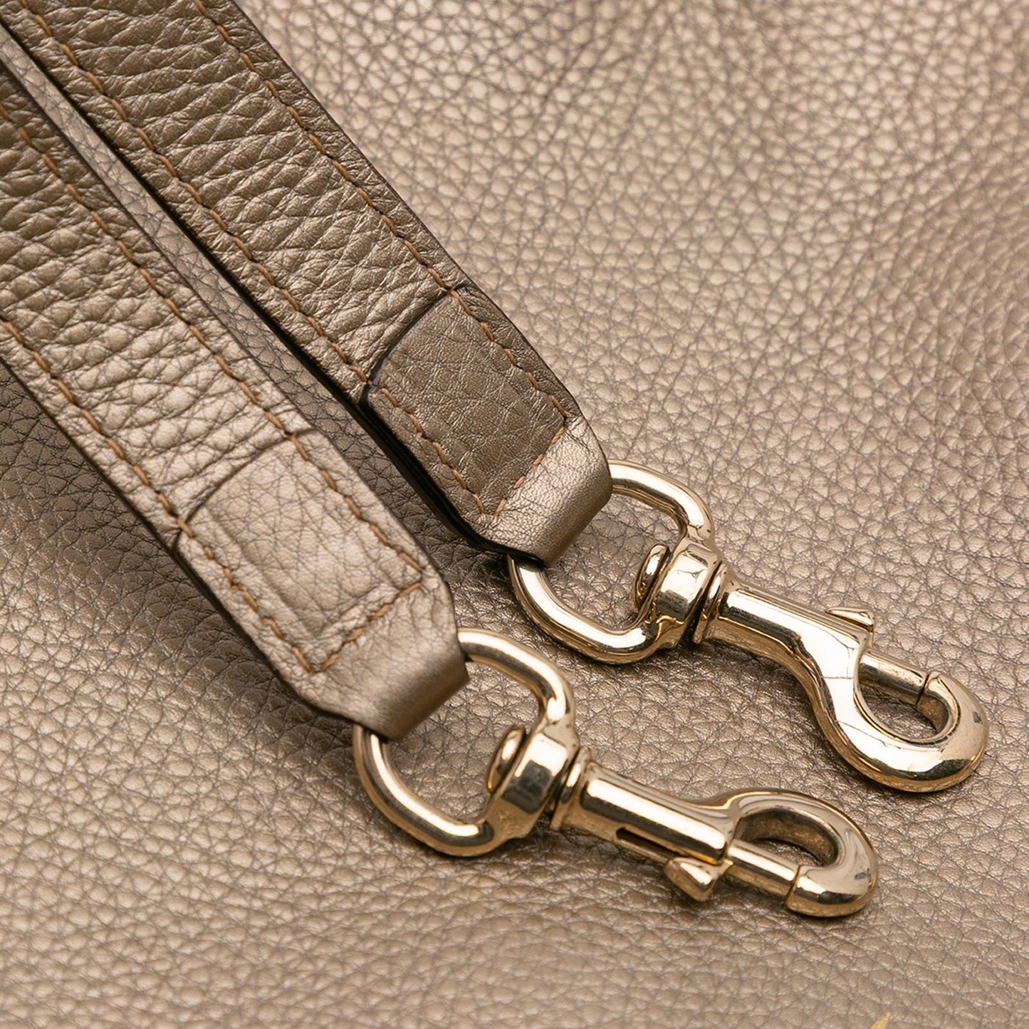 Gucci Medium Calfskin Bamboo Shopper Satchel