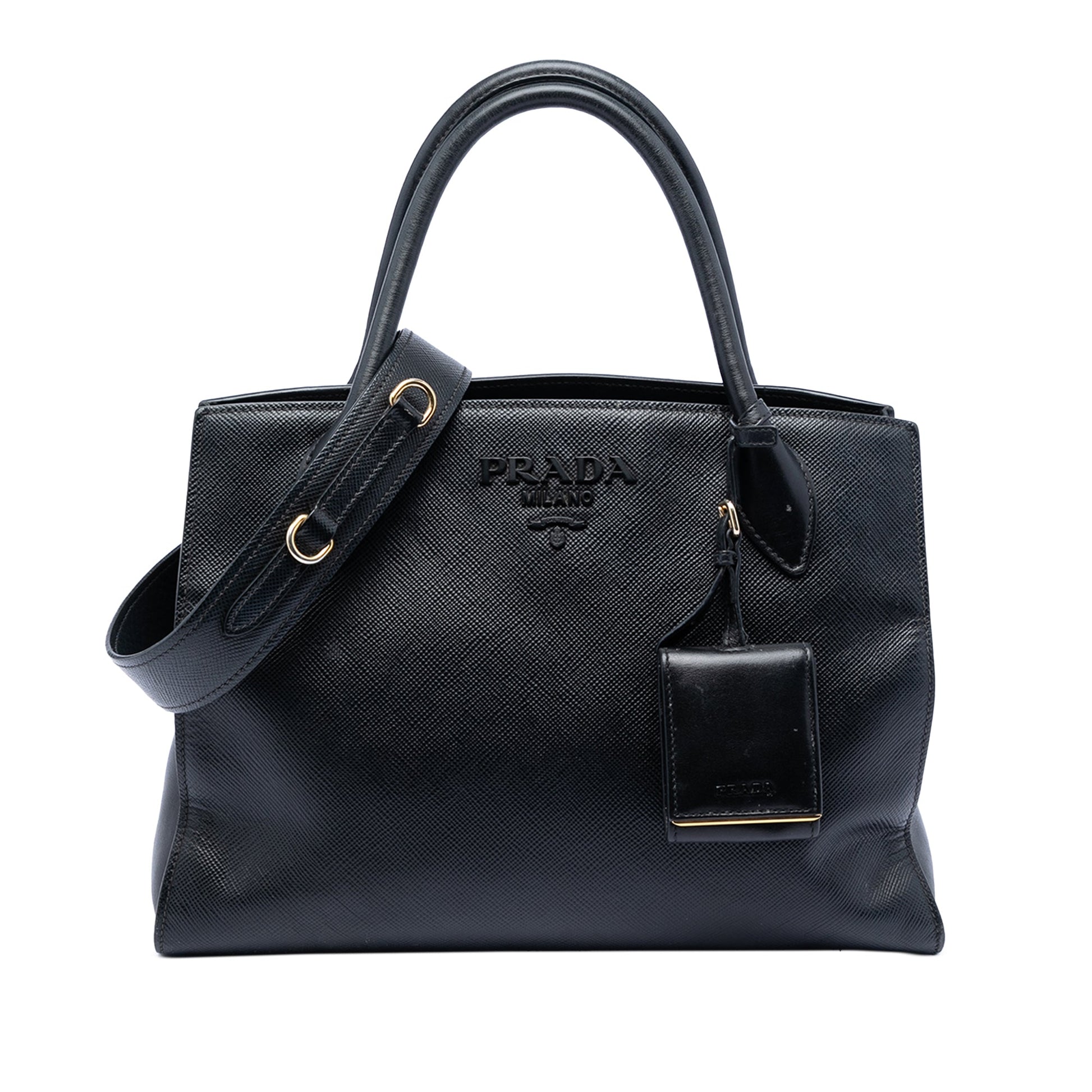 Saffiano Cuir Monochrome Satchel