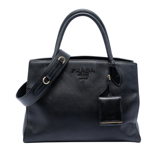 Saffiano Cuir Monochrome Satchel