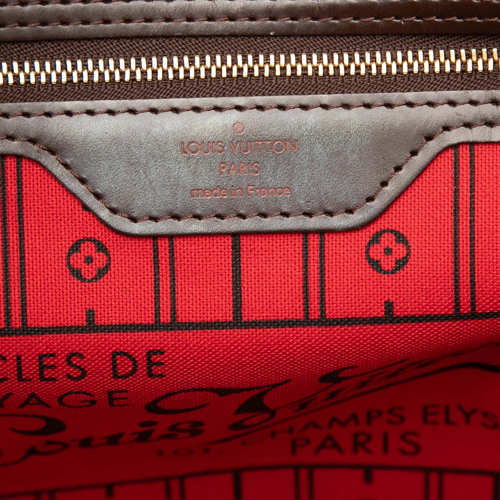 Louis Vuitton Damier Ebene Neverfull MM